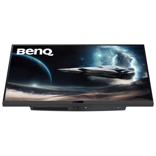 Moniteur ACL IPS UHD 4K gris à gris 1 ms 144 Hz 38 po de BenQ - Noir/Blanc