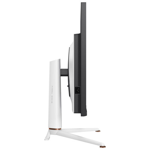 Moniteur ACL IPS UHD 4K gris à gris 1 ms 144 Hz 38 po de BenQ - Noir/Blanc