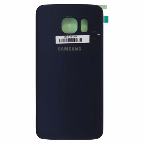 Couvercle de batterie pour Galaxy S6 Edge G925 de Samsung - Noir - remis à neuf - GH63 10283&nbsp;A
