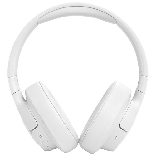 Casque d'écoute Bluetooth à suppression du bruit Tune 770NC de JBL - Blanc