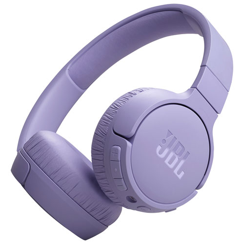 Casque d'écoute Bluetooth à suppression du bruit Tune 670NC de JBL - Violet