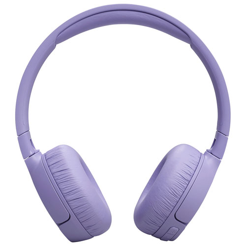 Casque d'écoute Bluetooth à suppression du bruit Tune 670NC de JBL - Violet