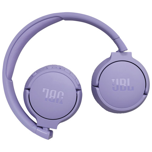Casque d'écoute Bluetooth à suppression du bruit Tune 670NC de JBL - Violet
