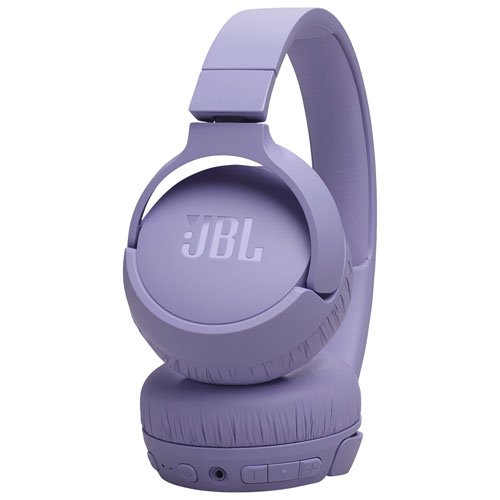 Casque d'écoute Bluetooth à suppression du bruit Tune 670NC de JBL - Violet