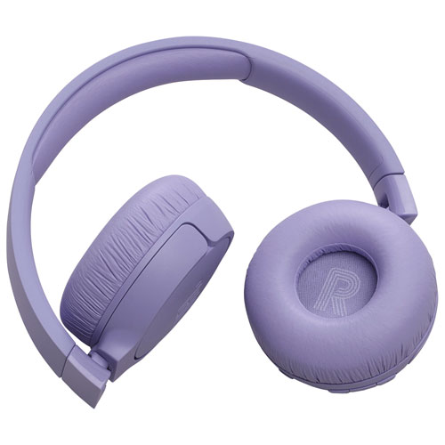 Casque d'écoute Bluetooth à suppression du bruit Tune 670NC de JBL - Violet
