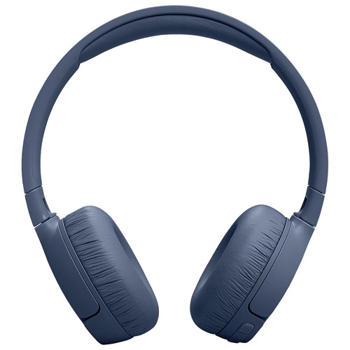 Casque d'écoute Bluetooth à suppression du bruit Tune 670NC de JBL - Bleu