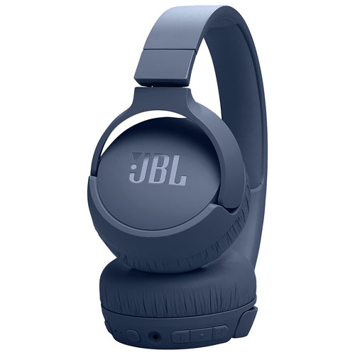Casque d'écoute Bluetooth à suppression du bruit Tune 670NC de JBL - Bleu