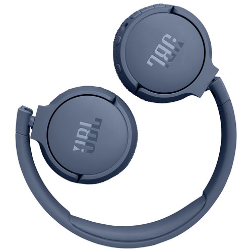 Casque d'écoute Bluetooth à suppression du bruit Tune 670NC de JBL - Bleu