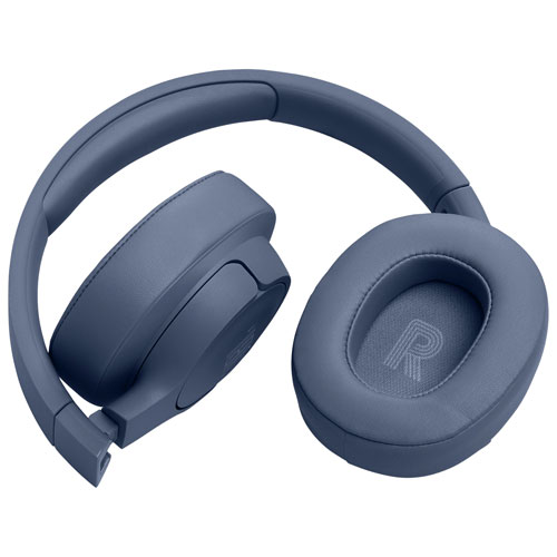 Casque d'écoute Bluetooth à suppression du bruit Tune 770NC de JBL - Bleu