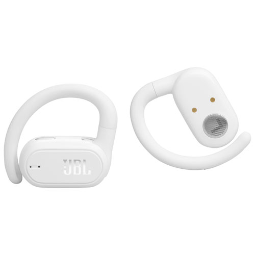 JBL SoundGear Sense Series In-Ear True Wireless Earbuds - White