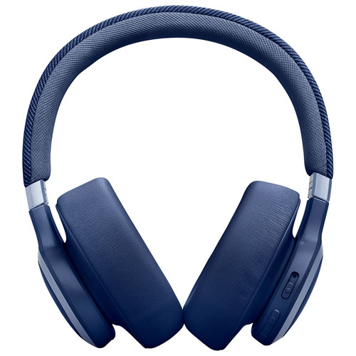 JBL Live 770NC Over-Ear Noise Cancelling Bluetooth Headphones - Blue