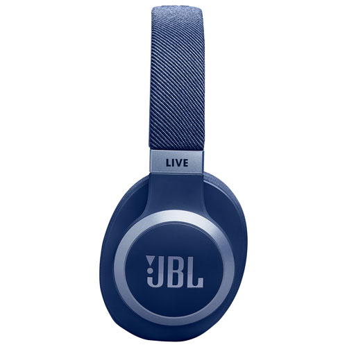 Casque d'écoute Bluetooth à suppression du bruit Live 770NC de JBL - Bleu