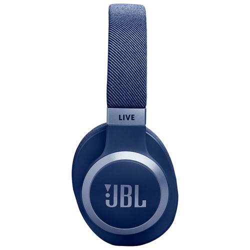 Casque d'écoute Bluetooth à suppression du bruit Live 770NC de JBL - Bleu