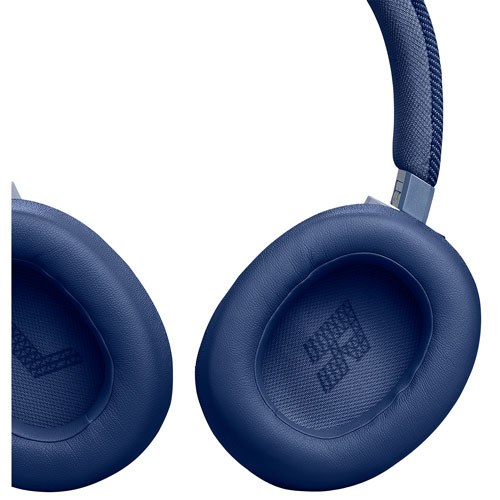Casque d'écoute Bluetooth à suppression du bruit Live 770NC de JBL - Bleu