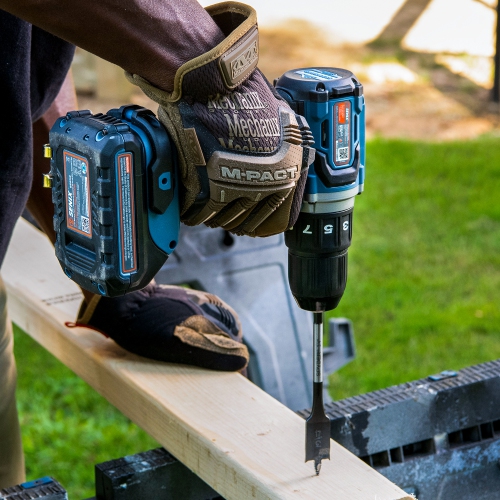 SENIX X2 20V Max* 1/2-Inch Cordless Drill/Driver, Brushless Motor, 540ft-lbs of Max Torque, 2000 RPM Max, 2-Speed, Battery, Bag, & Charger Included