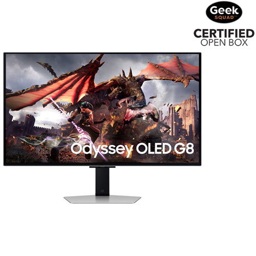 Open Box - Samsung 32" 4K Ultra HD 240Hz 0.03ms GTG OLED FreeSync/G-Sync Monitor