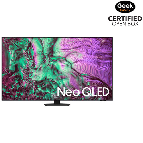 Boîte ouverte - Téléviseur intelligent Tizen HDR Neo QLED UHD 4K de 55 po de Samsung - -2024 - Noir graphite