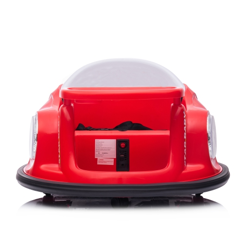 Zoom Buggeez 2024 6V S611 Kids Electric Ride On Bumper Car - Red