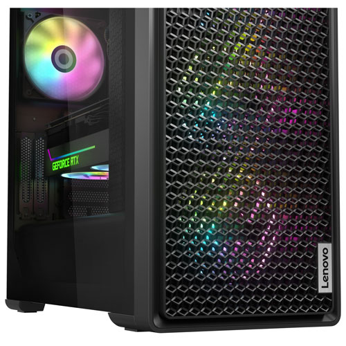 Ordinateur de jeu Legion Tower 7i de Lenovo - Gris tempête (Core i9 14900KF d'Intel/RAM 32 Go/SSD 1 To/GeForce RTX 4080 SUPER)