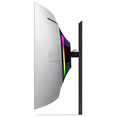 Samsung Odyssey G8 34" WQHD 175Hz 0.03ms GTG Curved OLED G-Sync/FreeSync Gaming Monitor - Silver