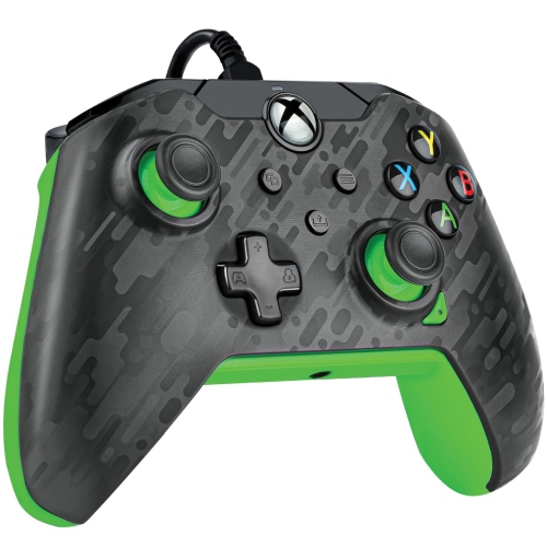 Refurbished PDP Wired Controller: Neon Carbon - Xbox Series X|S, Xbox One, Xbox, Windows 10/11