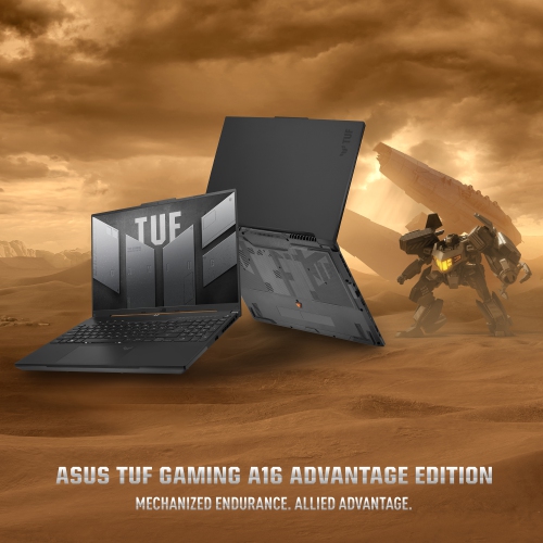 ASUS TUF Gaming A16 Gaming Laptop ( 16” FHD / AMD Radeon RX 7600S / AMD Ryzen 7 7435HS / 16GB DDR5 / 1TB PCIe 4.0 SSD / Wi-Fi 6, Windows 11 /
