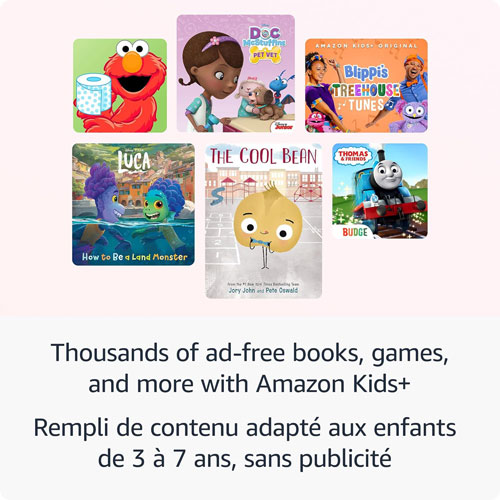 Tablette 8 po 32 Go FireOS Fire HD 8 Kids d'Amazon avec étui à l'épreuve des enfants - Raisin
