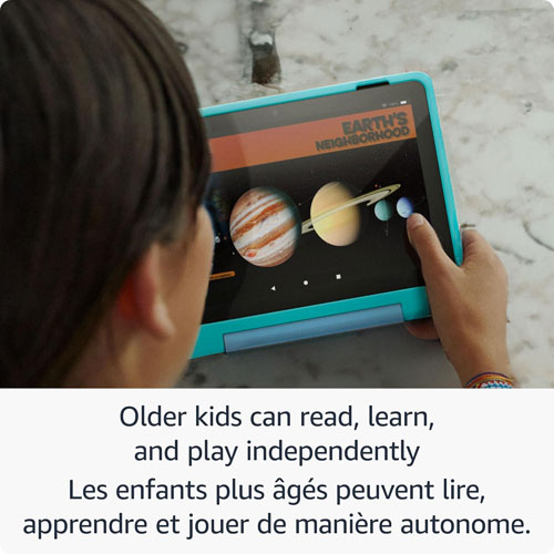 Tablette 8 po 32 Go FireOS Fire HD 8 Kids Pro d'Amazon avec étui mince à l'épreuve des enfants - Marvel Avengers