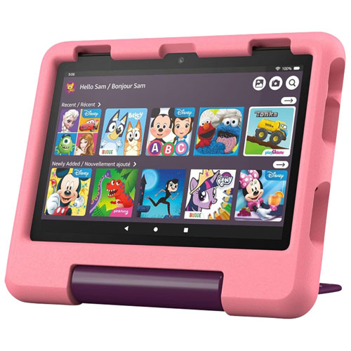 Amazon Fire HD 8 Kids 8" 32GB FireOS Tablet with Kid-Proof Case - Disney Princess