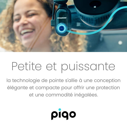 Nextbase Piqo 1K 1080p Dash Cam with Wi-Fi & GPS