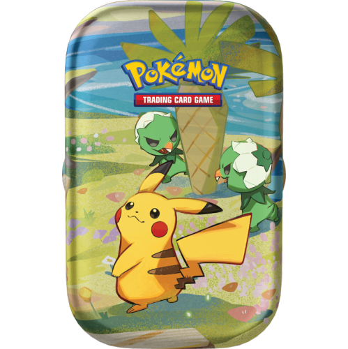 Jeu de cartes à collectionner Pokémon USA : Paldea Friends Mini Tin - Pikachu et Capsakid