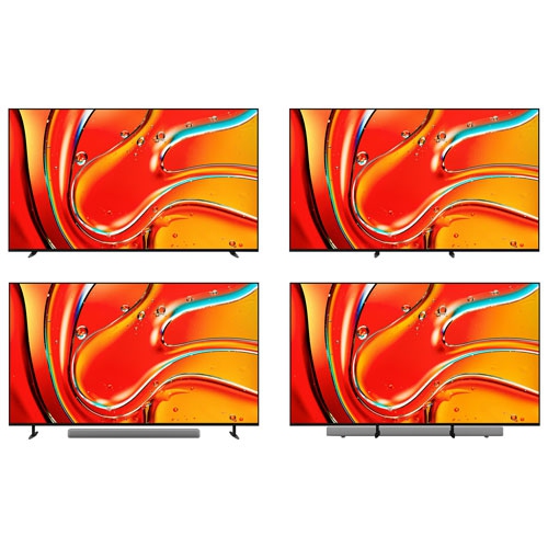 Boîte ouverte - téléviseur intelligent K-65XR70 65 po/HDR 4K/120 Hz/Mini DEL de Sony