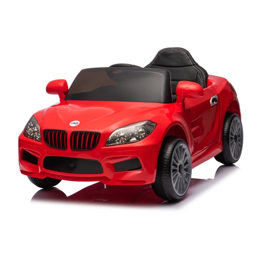 Zoom Buggeez 2024 BMW Style 12V Kids Ride On Car - Red