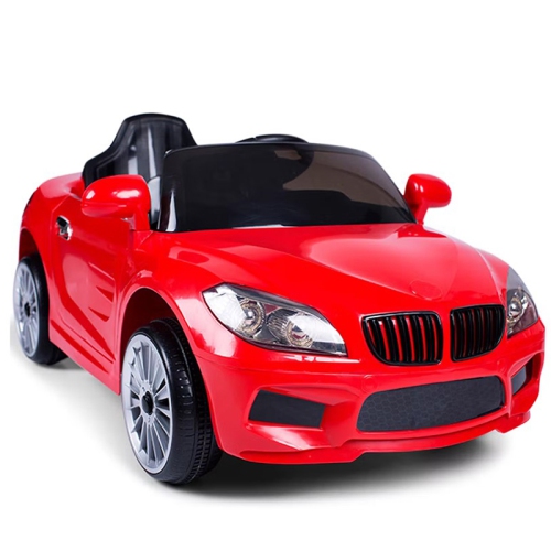 Zoom Buggeez 2024 BMW Style 12V Kids Ride On Car - Red