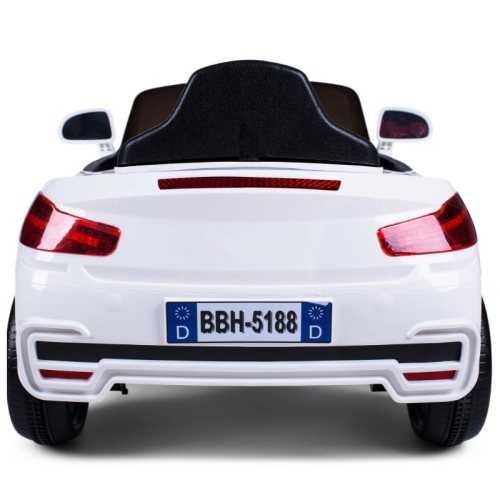 Zoom Buggeez 2024 BMW Style 12V Kids Ride On Car - White