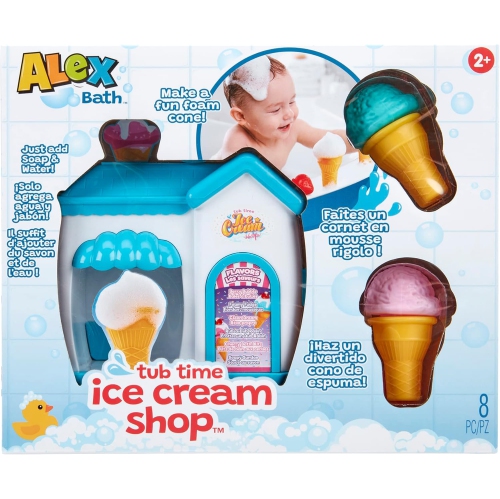 Alex Bath Tub Time Ice Cream Shop