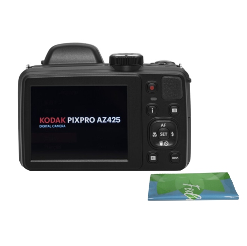 Appareil photo PIXPRO AZ425-BK 20&nbsp;Mpx DE KODAK, objectif grand-angle 24&nbsp;mm à zoom optique 42x, vidéo HD intégrale 1080p Appareil photo ACL