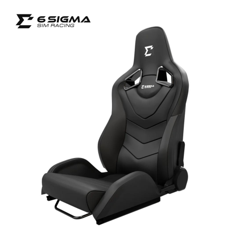 Siège ajustable 6 Sigma SIM Racing RS pour SimRacing - siège de course ergonomique et personnalisable pour un confort optimal