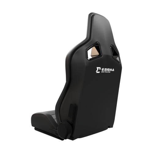 6 Sigma Sim Racing RS Adjustable Seat for SimRacing - Ergonomic, Customizable Racing Seat for Optimal Comfort