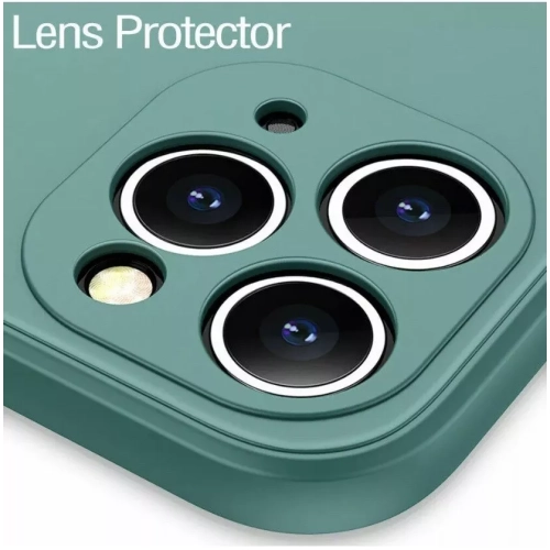 Pour iPhone 16 Pro Max d'Apple avec étui magnétique MagSafe et étui protecteur antichoc en silicone de HaloLock - Vert