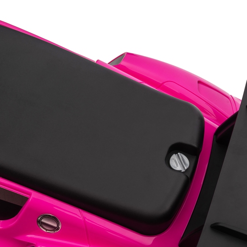 Qaba Maserati GT2 siège pour bébé debout, jouet porteur pour tout-petits, enfant en voiture coulissante avec rangement sous le siège, phares à DEL