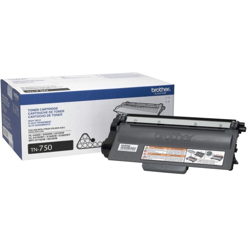 ** 400 DAYS WARRANTY **/ Brother TN750 High Yield Original (TN-750) Toner Cartridge, For: HL-5450DN, to MFC-8710, MFC-8950DW By AZX-DEALS CANADA