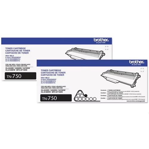 ** 400 DAYS WARRANTY **/ Brother TN750 Black High Yield Original (TN-750) Toner Cartridge, For: HL-5450DN, to,MFC-8950DW By AZX-DEALS CANADA **Extra
