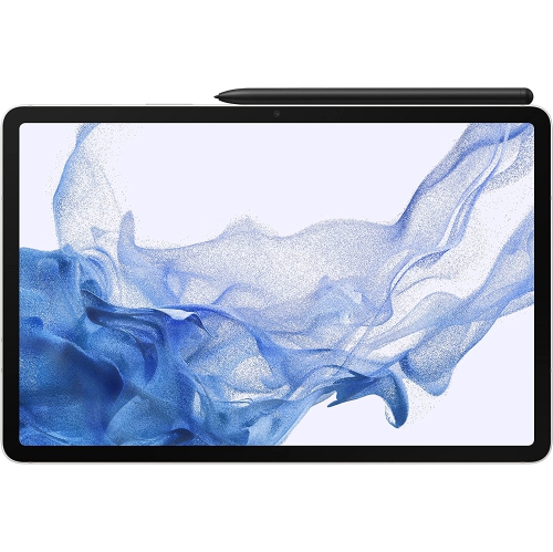 Samsung Galaxy Tab S8 11" 128GB Android 11 Tablet w/ Qualcomm SM8450 8-Core Processor - Silver by SAMSUNG - Refurbished condition - Image 4