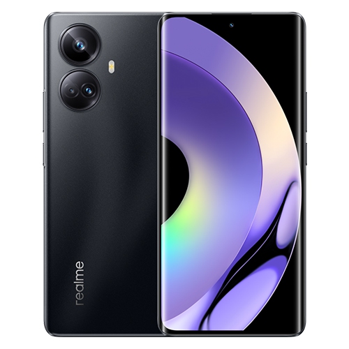 Remis à neuf - téléphone intelligent 256&nbsp;Go 10 Pro+ d'Oppo Realme - matière sombre - Déverrouillé