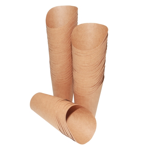 AC_PB-BR Paper Bowls | Disposable Brown Paper Cups | 200 PCS