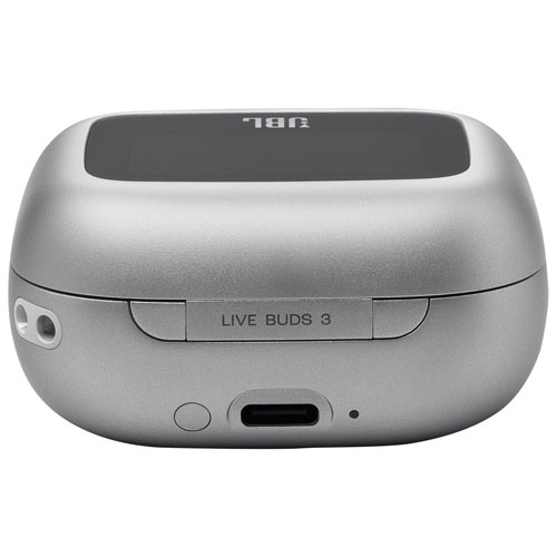 JBL Live Buds 3 In-Ear Noise Cancelling True Wireless Earbuds - Silver