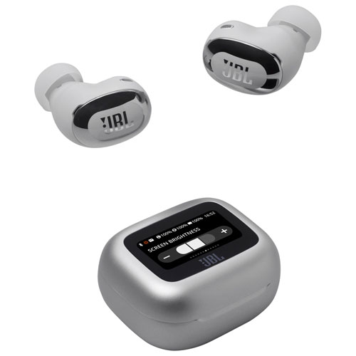 JBL Live Buds 3 In-Ear Noise Cancelling True Wireless Earbuds - Silver