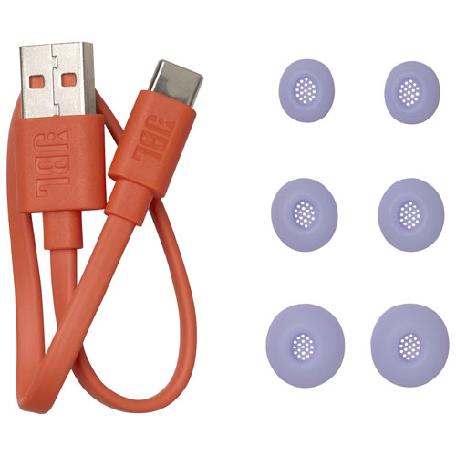 JBL Live Buds 3 In-Ear Noise Cancelling True Wireless Earbuds - Purple