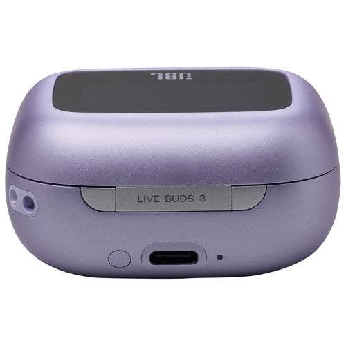 JBL Live Buds 3 In-Ear Noise Cancelling True Wireless Earbuds - Purple